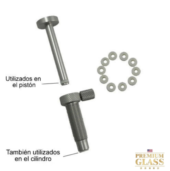 Sellos de repuesto para sello externo de inyectores y el sello interno de piquetes.